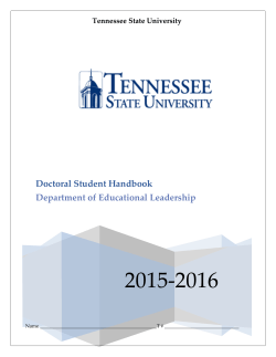 2015-2016 Doctoral Handbook&nbsp;&nbsp;&nbsp;