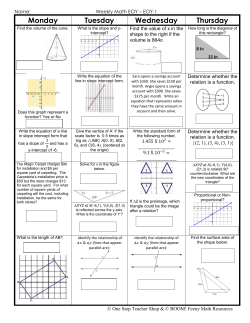 EOY Review Homework Grid