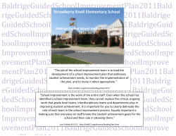 SKES 2010-2011 School Improvement Plan