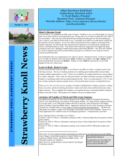 Knoll News October 1, 2010