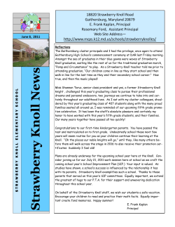 Knoll News June 8, 2011