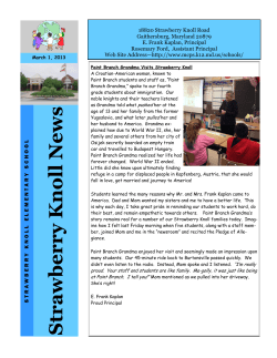 Knoll News ~ March 1, 2013