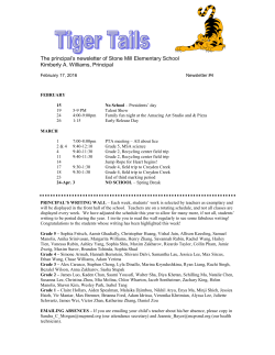 Newsletter #4  
