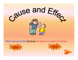 Cause Effect