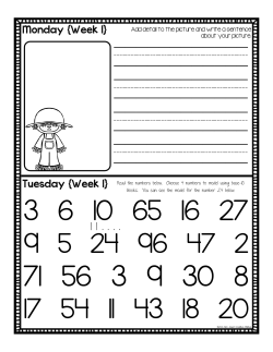October Homework Sheets