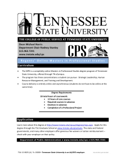 program flyer for MPS