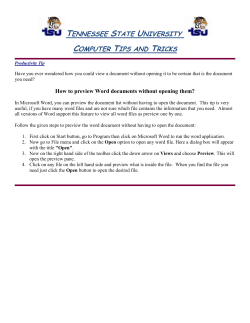 How to Preview Word Documents Without Opening Them