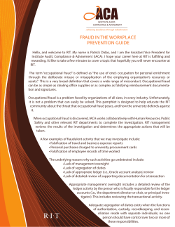 Fraud in the Workplace Prevention Guide