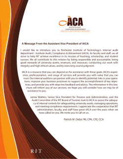IACA Brochure