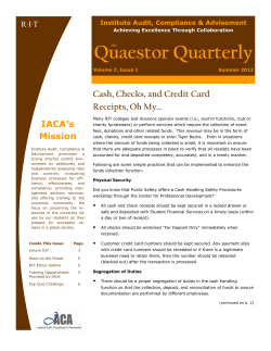 Summer 12 Newsletter