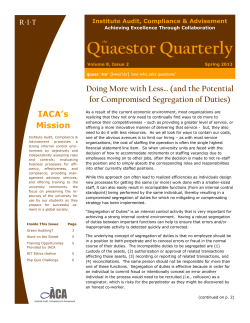 Spring 13 Newsletter