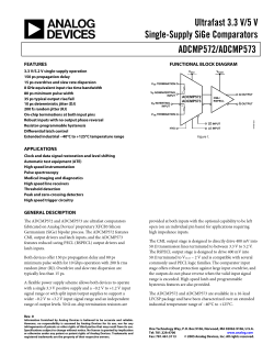 ADCMP572_573, comparator, RSPECL-CML 150pS .pdf