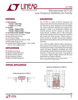 LT1790 LinTech, 1.25V reference SOT-23.pdf