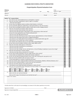 AHSAA PHYSICAL FORM