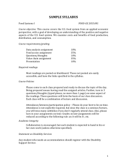 FOOD-GE 2033 Food Systems