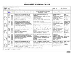 Lesson Plan 9-14