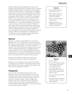 Rotavirus: Epidemiology and Prevention of Vaccine-Preventable Diseases (PDF)