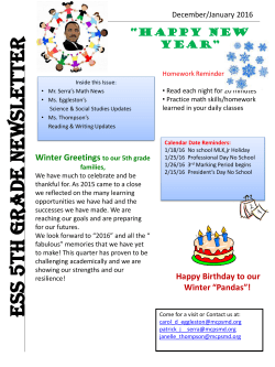 December/January &nbsp;