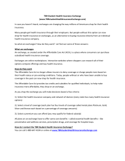Student Health Insurance Information