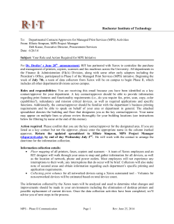 MPS Key Contact announcement