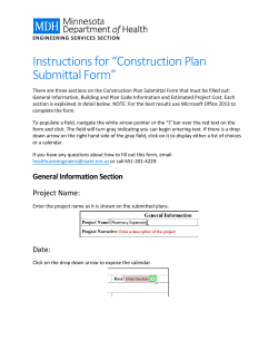 Instructions for Construction Plan Submittal Form (PDF)