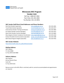 State WIC Vendor Staff Contacts (PDF)
