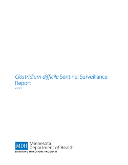 Clostridium difficile