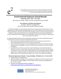 Iron Deficiency and Brain Development (PDF)