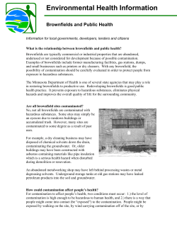Brownfields and Public Health (PDF)