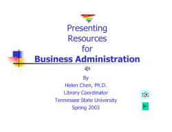 Business Administration