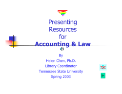 Accounting Law