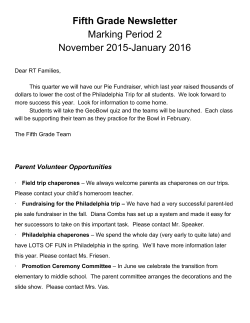 Marking Period 2 (part 1)