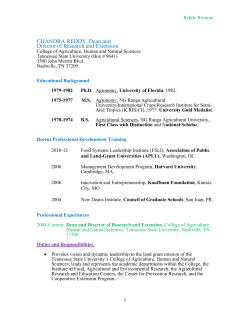 Full resume of Dr. Reddy