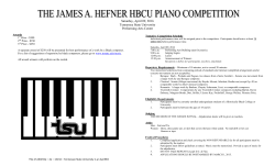 Important Guidelines and General Information