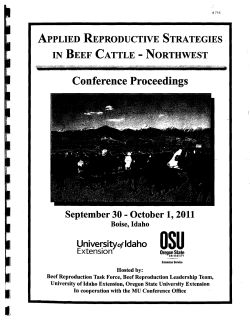Applied nutritional strategies for the Northwest.
