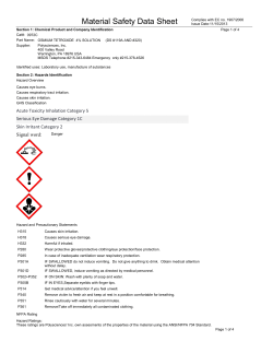 Material Safety Datasheet 0972C (PDF)