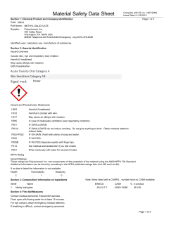 Material Safety Datasheet 05943 (PDF)