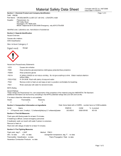 Material Safety Datasheet 15923B (PDF)
