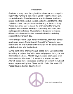 Peace Days