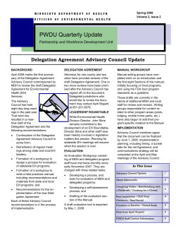 Spring 2008, April 1, Volume 2, Issue 2 (PDF: 295KB/6 pages)