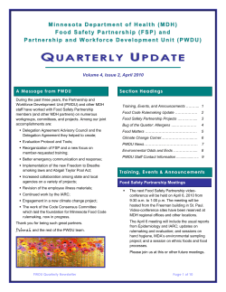 Spring 2010, April 1, Volume 4, Issue 2 (PDF: 455 KB/10 pages)