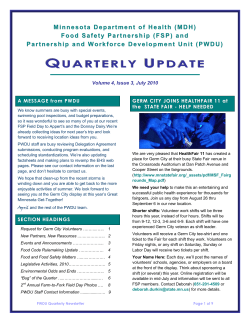 Summer 2010, July 1, Volume 4, Issue 3 (PDF: 452 KB/9 pages)