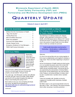 Spring 2011, April 1, Volume 5, Issue 2 (PDF: 312 KB/10 pages)