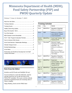 Autumn 2013, October 1, Volume 7, Issue 4 (PDF: 539KB/11 pages)