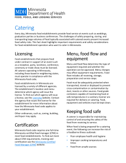 Catering (PDF)