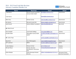 Current Active Members Contact Information (PDF)