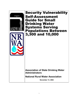 For Systems Serving Populations Between 3,300 and 10,000 (PDF: 287KB/30 pages)