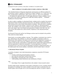 Download candidacy requirements