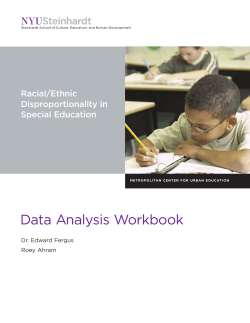 Data Analysis Workbook