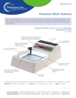 Tissue Flotation Work Stations